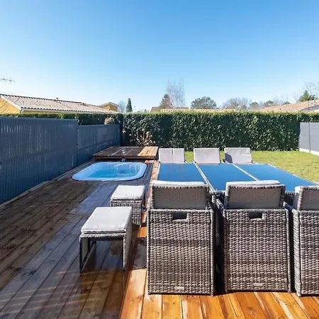 Maison Les Portes De L'ocean Avec Jacuzzi 8/10p *